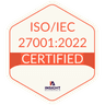 ISO/IEC 27001 certification mark - ISMS certified by Insight Assurance